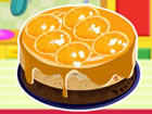 Orange Ribbon Cheesecake